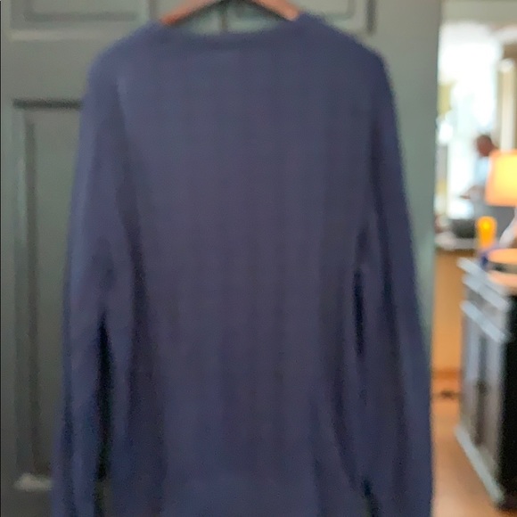 Lands’ End men’s navy sweater XL + - Picture 5 of 5